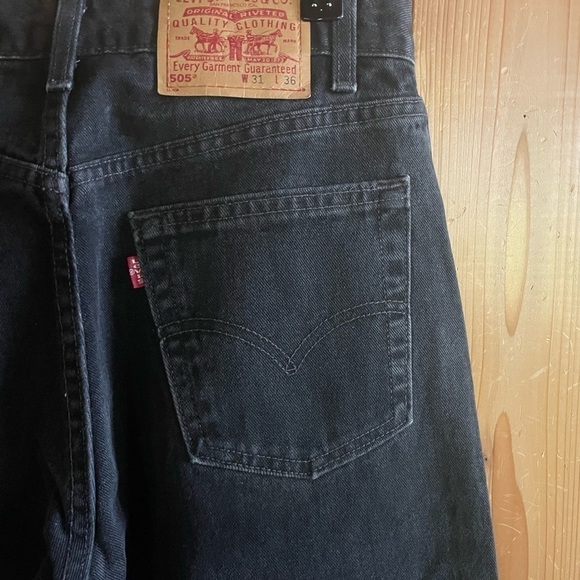 Vintage Levi's 550 black Jeans 32 x 35” - Picture 9 of 10
